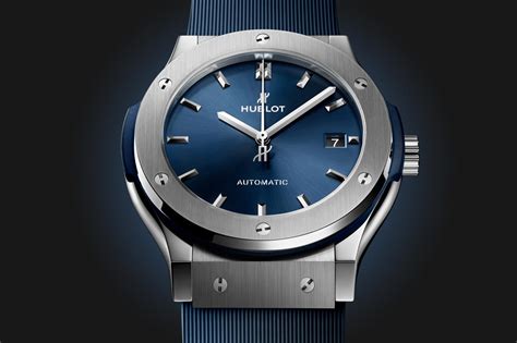 Hublot Classic Fusion Blue Titanium Blu